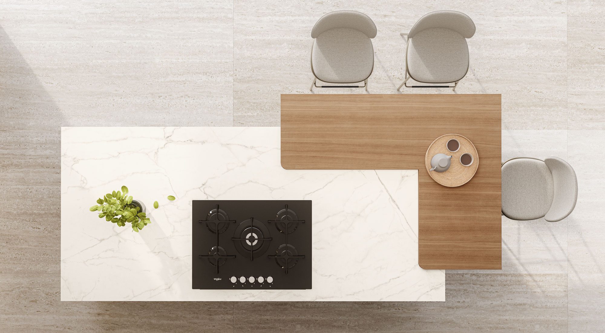 Cucina in esposizione