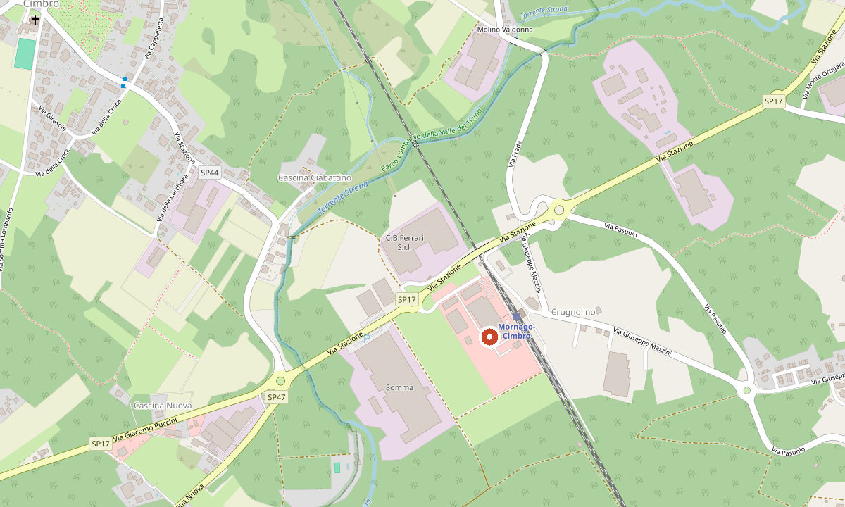Mappa: Via Stazione, 115, 21020 Mornago (VA)